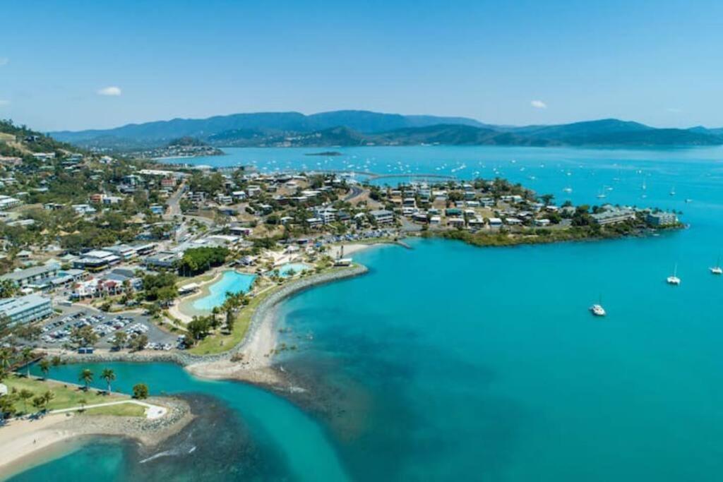 Ocean View 33A Studio Pool Ocean View Wifi Airlie Beach Eksteriør billede